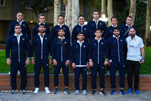 تیم ملی کشتی فرنگی پیش از حضور در بازی های آسیایی چین (گزارش تصویری)